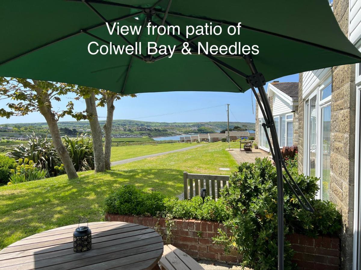 Valley View Self-Catering Coastal Bungalow In Rural West Wight Freshwater Buitenkant foto